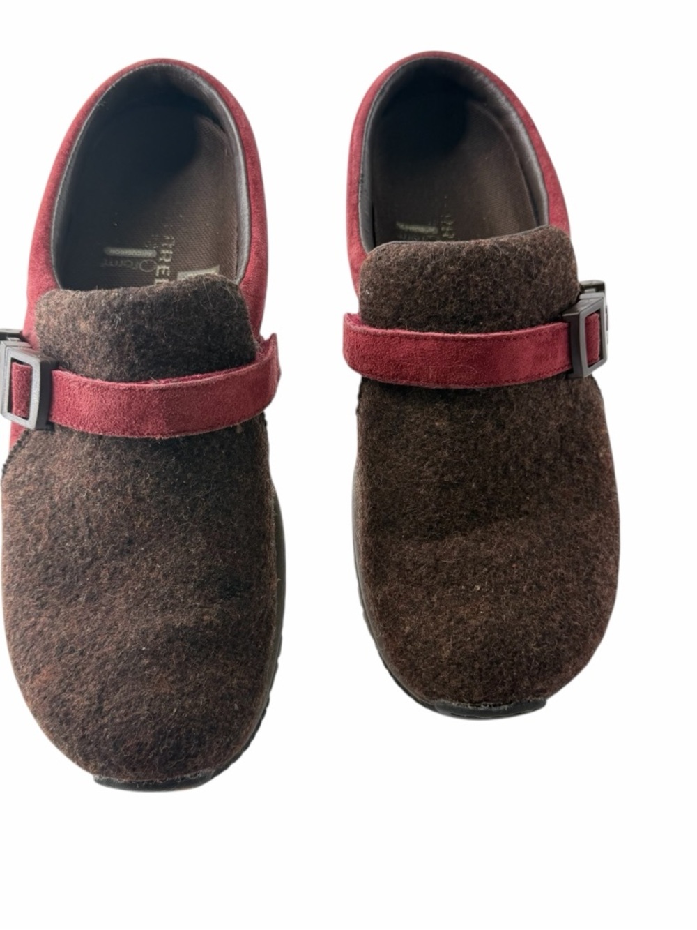 Merrell Encore Groove Wool slip-on comfort clogs Boho Gorpcore Casual Women's 7